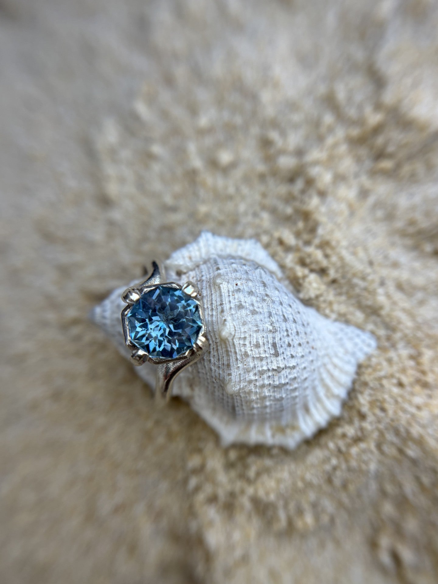 2 ct London Blue Topaz Ring