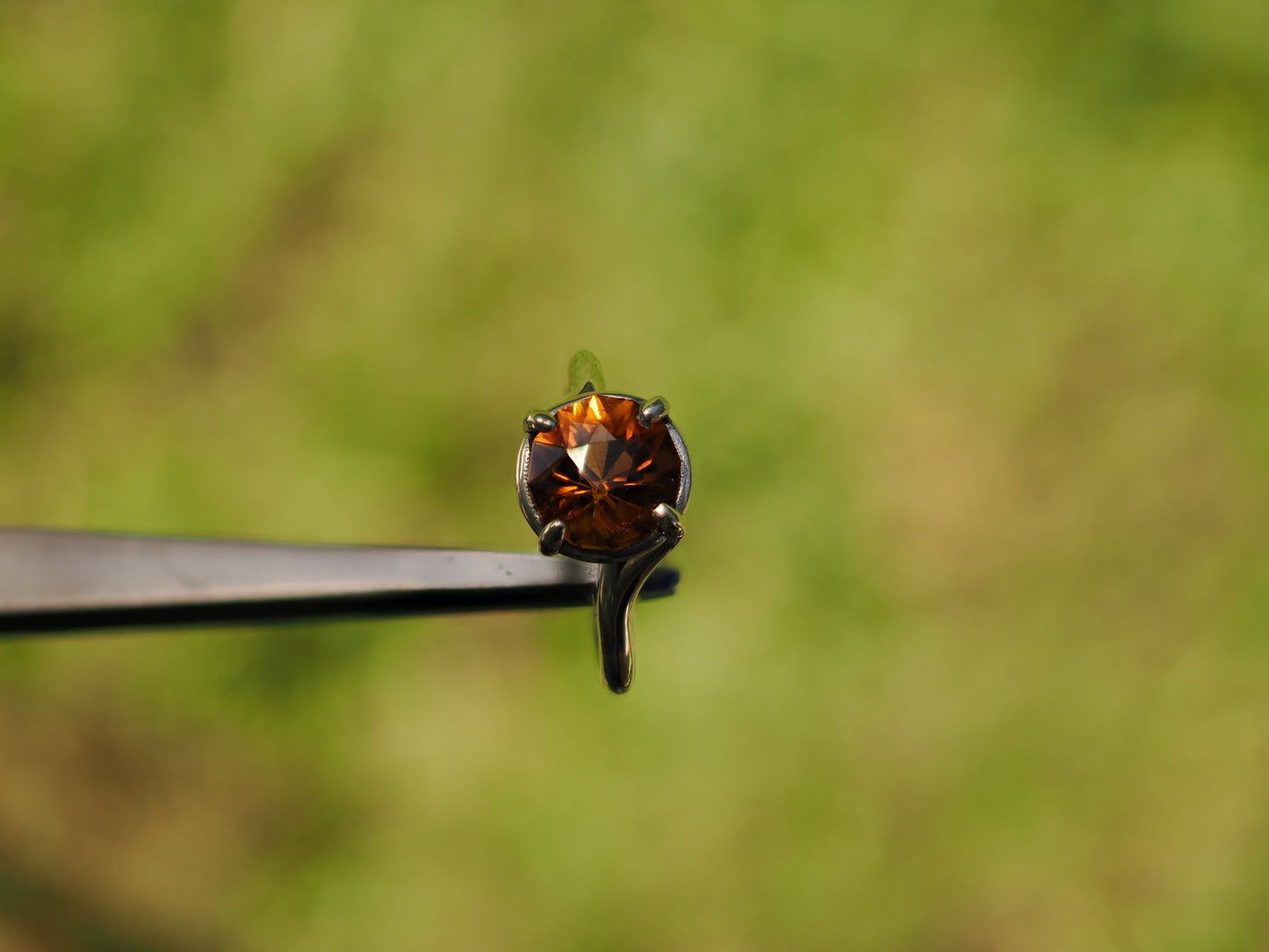 Citrine Solitaire Ring