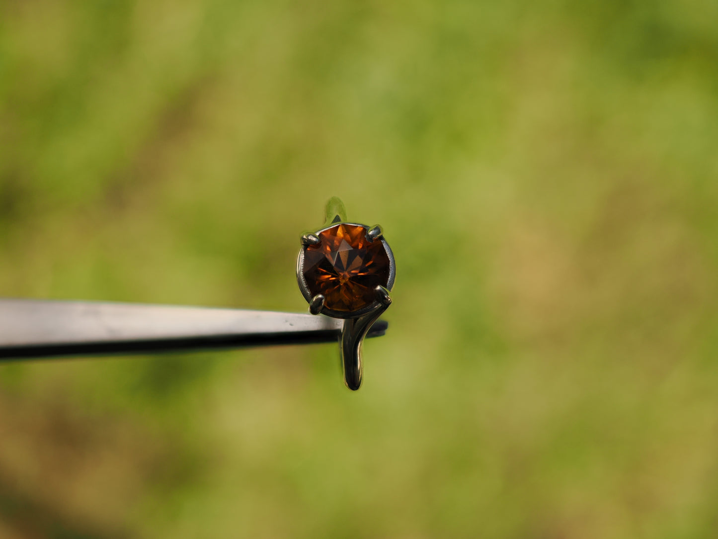 Citrine Solitaire Ring