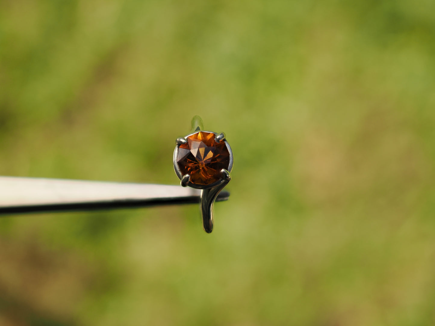 Citrine Solitaire Ring